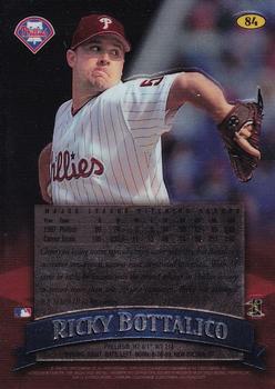 1998 Finest - No-Protectors #84 Ricky Bottalico Back