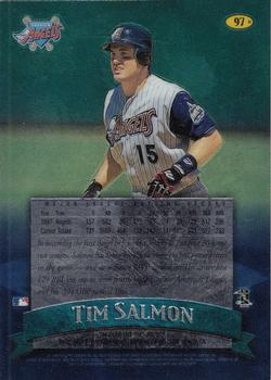 1998 Finest - No-Protectors #97 Tim Salmon Back