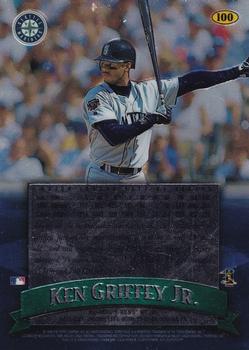 1998 Finest - No-Protectors #100 Ken Griffey Jr. Back