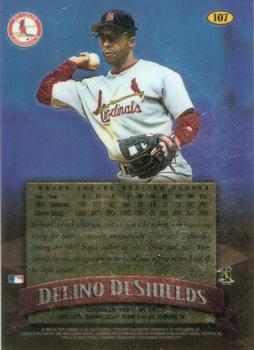 1998 Finest - No-Protectors #107 Delino DeShields Back