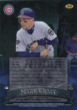 1998 Finest - No-Protectors #160 Mark Grace Back