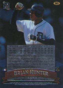 1998 Finest - No-Protectors #165 Brian Hunter Back
