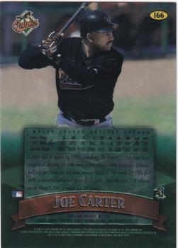1998 Finest - No-Protectors #166 Joe Carter Back
