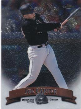 1998 Finest - No-Protectors #166 Joe Carter Front
