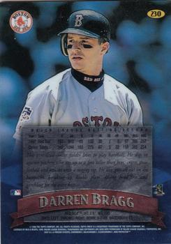 1998 Finest - No-Protectors #230 Darren Bragg Back