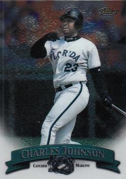 1998 Finest - No-Protectors #249 Charles Johnson Front
