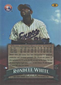 1998 Finest - No-Protectors Refractors #18 Rondell White Back
