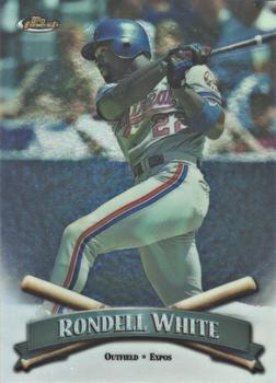 1998 Finest - No-Protectors Refractors #18 Rondell White Front