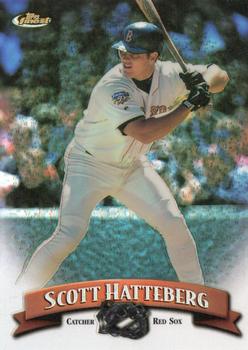 1998 Finest - No-Protectors Refractors #73 Scott Hatteberg Front