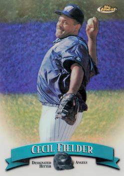 1998 Finest - No-Protectors Refractors #262 Cecil Fielder Front