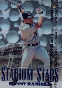 1998 Finest - Stadium Stars #SS22 Manny Ramirez Front