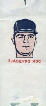 1960 O-Pee-Chee Tattoos #NNO Don Drysdale Front