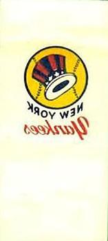 1960 O-Pee-Chee Tattoos #NNO New York Yankees Front