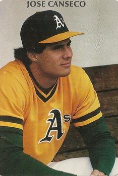 1986 Broder (unlicensed) #9 Jose Canseco Front