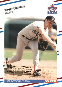 1998 Fleer Tradition - Decade of Excellence Rare Traditions #3 DE Roger Clemens Front
