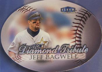 1998 Fleer Tradition - Diamond Tribute #1 DT Jeff Bagwell Front