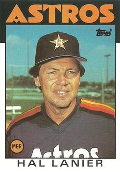 1986 Topps Traded #60T Hal Lanier Front