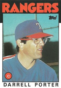 1986 Topps Traded #88T Darrell Porter Front