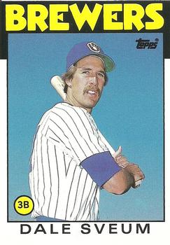 1986 Topps Traded #106T Dale Sveum Front