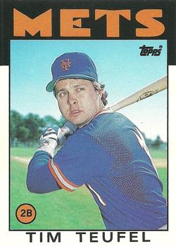 1986 Topps Traded #109T Tim Teufel Front