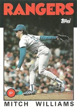 1986 Topps Traded #125T Mitch Williams Front