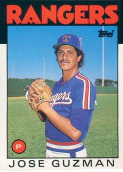 1986 Topps Traded #43T Jose Guzman Front