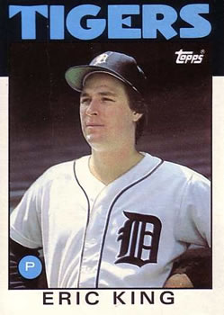 1986 Topps Traded #53T Eric King Front