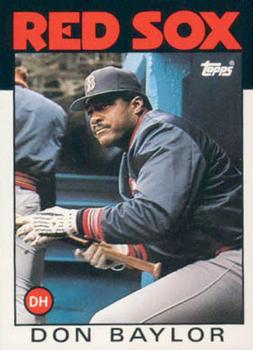 1986 Topps Traded #6T Don Baylor Front