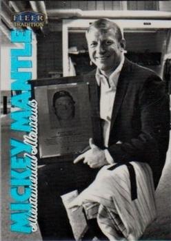 1998 Fleer Tradition - Mickey Mantle Monumental Moments #7 MM Mickey Mantle Front