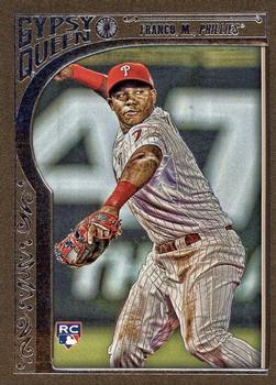 2015 Topps Gypsy Queen - Paper Frame Bronze #4 Maikel Franco Front