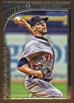 2015 Topps Gypsy Queen - Paper Frame Bronze #10 David Price Front