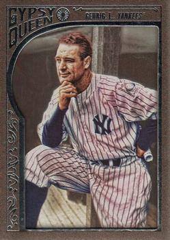 2015 Topps Gypsy Queen - Paper Frame Bronze #39 Lou Gehrig Front