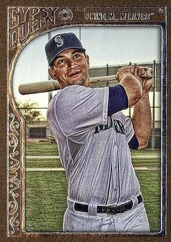 2015 Topps Gypsy Queen - Paper Frame Bronze #199 Mike Zunino Front