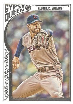 2015 Topps Gypsy Queen - Paper Frame White #95 Corey Kluber Front