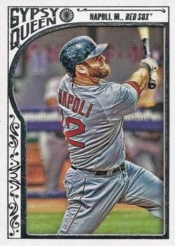 2015 Topps Gypsy Queen - Paper Frame White #200 Mike Napoli Front