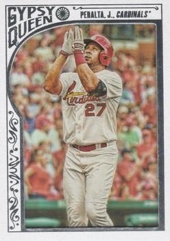 2015 Topps Gypsy Queen - Paper Frame White #228 Jhonny Peralta Front
