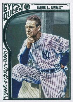 2015 Topps Gypsy Queen - Paper Frame White #39 Lou Gehrig Front