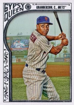 2015 Topps Gypsy Queen - Paper Frame White #241 Curtis Granderson Front
