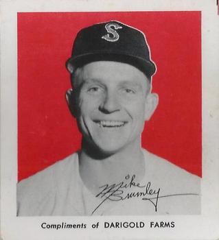 1960 Darigold Farms Spokane Indians #19 Mike Brumley Front