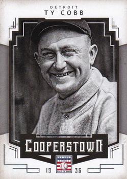 2015 Panini Cooperstown #96a Ty Cobb Front
