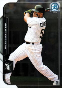 2015 Bowman Chrome #66 Melky Cabrera Front