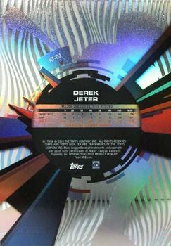 2015 Topps High Tek #HT-DJ Derek Jeter Back