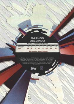 2015 Topps High Tek #HT-CD Carlos Delgado Back