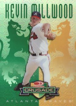 1998 Leaf Rookies & Stars - 1998 Donruss Crusade Green #126 Kevin Millwood Front