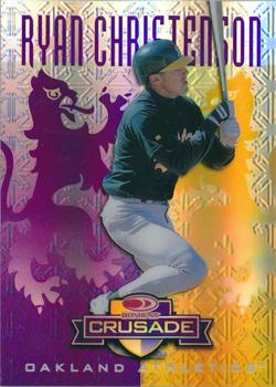 1998 Leaf Rookies & Stars - 1998 Donruss Crusade Purple #115 Ryan Christenson Front