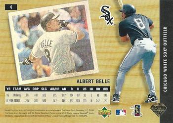 1997 Upper Deck UD3 #4 Albert Belle Back