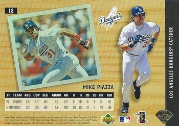 1997 Upper Deck UD3 #18 Mike Piazza Back