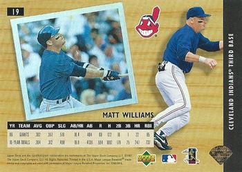 1997 Upper Deck UD3 #19 Matt Williams Back