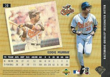 1997 Upper Deck UD3 #20 Eddie Murray Back