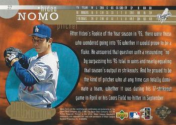 1997 Upper Deck UD3 #27 Hideo Nomo Back